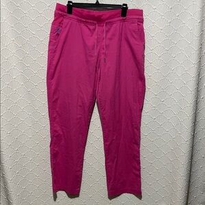 Med Couture EZ Flex size large stretch scrub pants work wear nurse‎ uniform pink